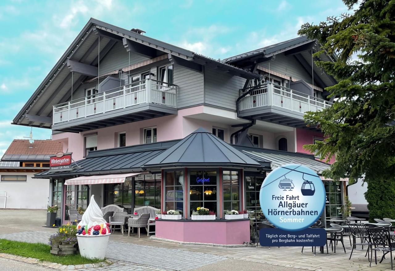 Vintage-Hotel Charivari- Sommer Hoernerbahnen Kostenlos Bolsterlang Bagian luar foto